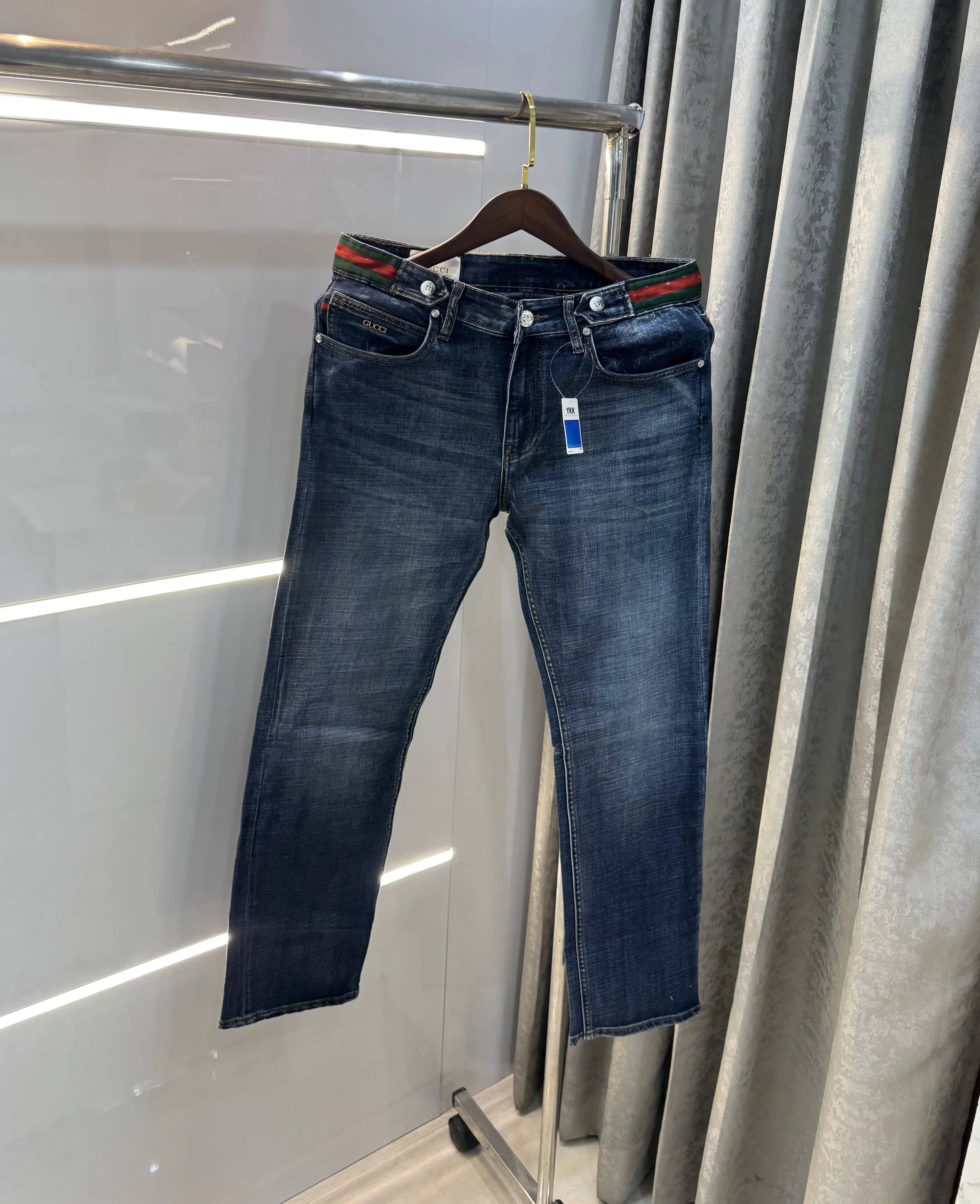 Gucc i Dark Blue Imported Premium Denim