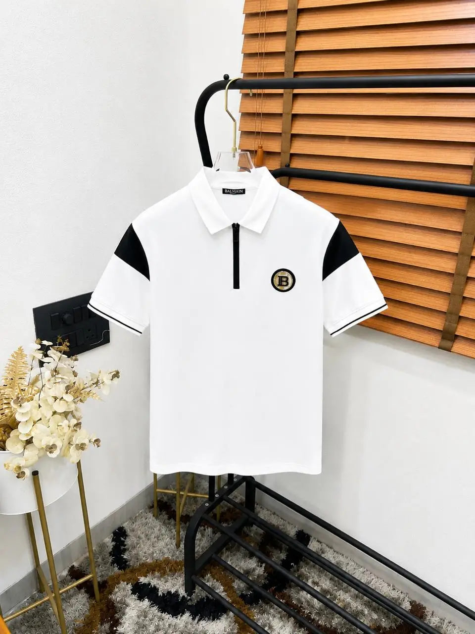 Balmai_n Paris Turkey Imported Very Premium Bio Washed Polo T-shirt (DN 544)