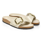 BIRKENSTOCK MADRID BIG BUCKLE CREAM/WHITE