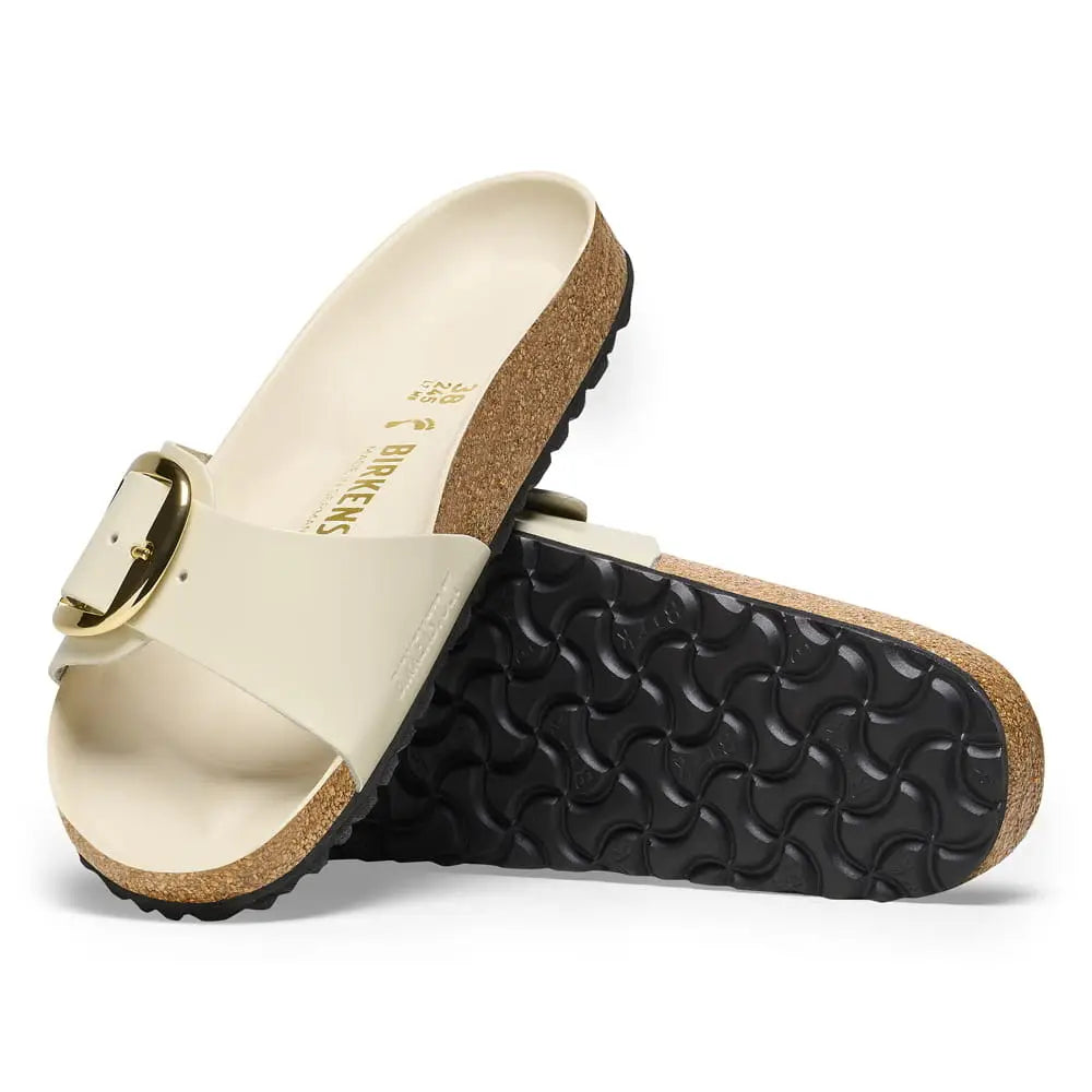 BIRKENSTOCK MADRID BIG BUCKLE CREAM/WHITE