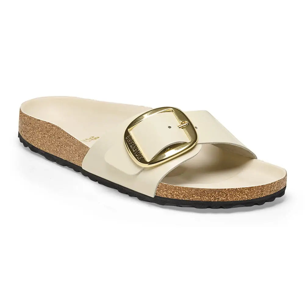 BIRKENSTOCK MADRID BIG BUCKLE CREAM/WHITE