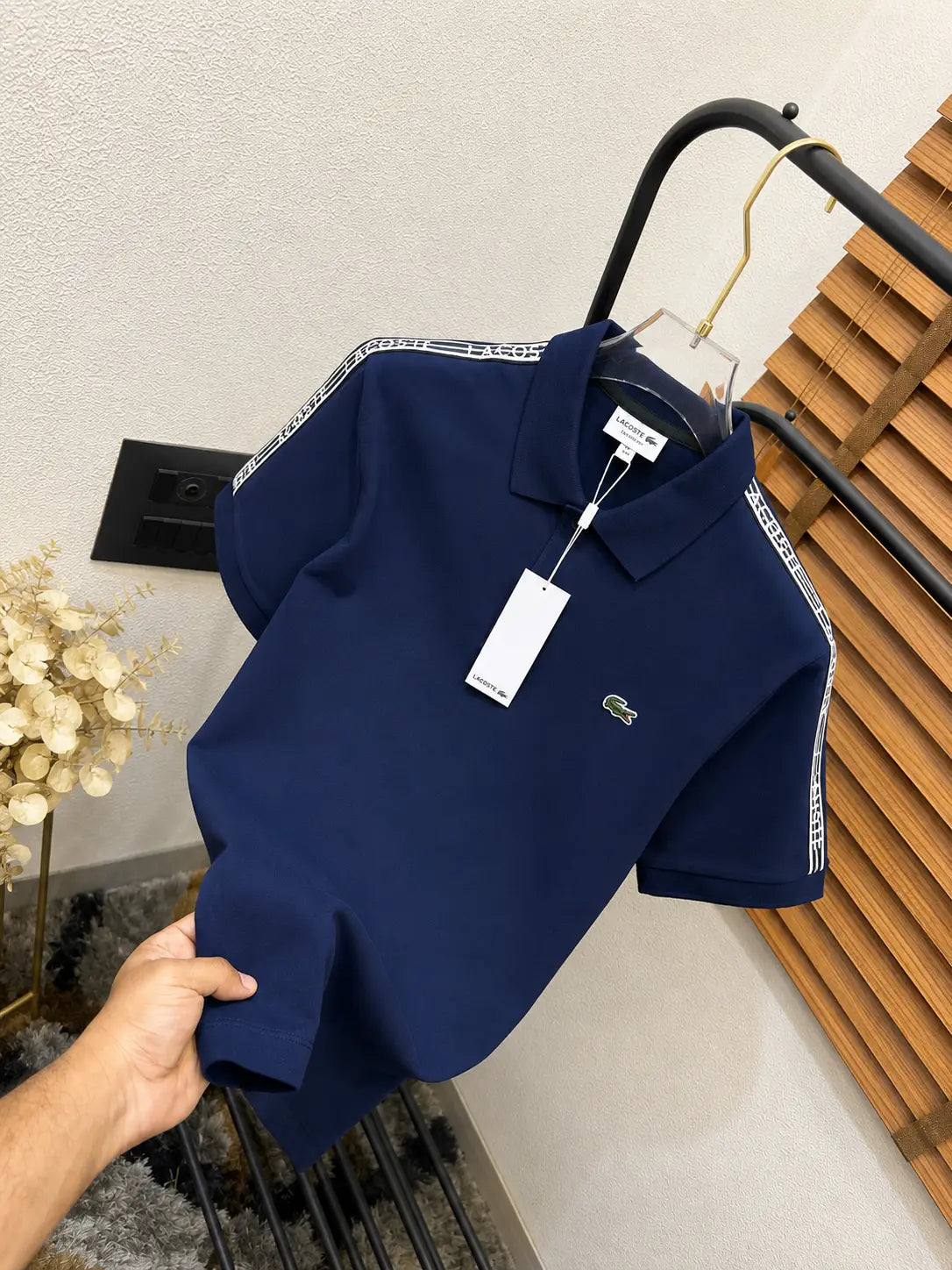 Lacost_e Imported Exclusive Polo T-shirt (DN 629)