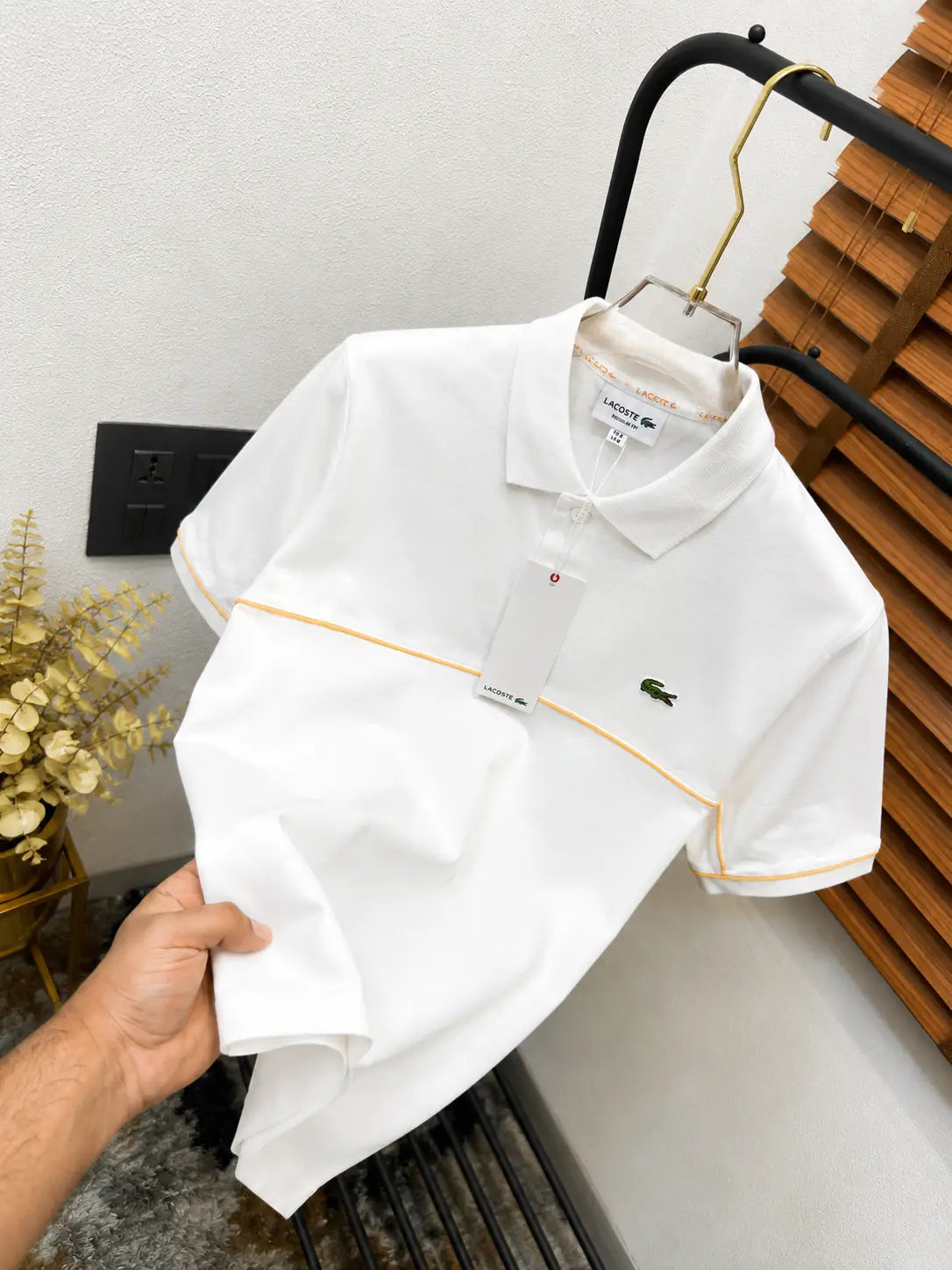 Lacoste Premium Imported Classic Polo T-shirt (DN 633)
