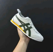 Onitsukaa Tigerr Mexico 66 Slip On Leather Cream Olive 408