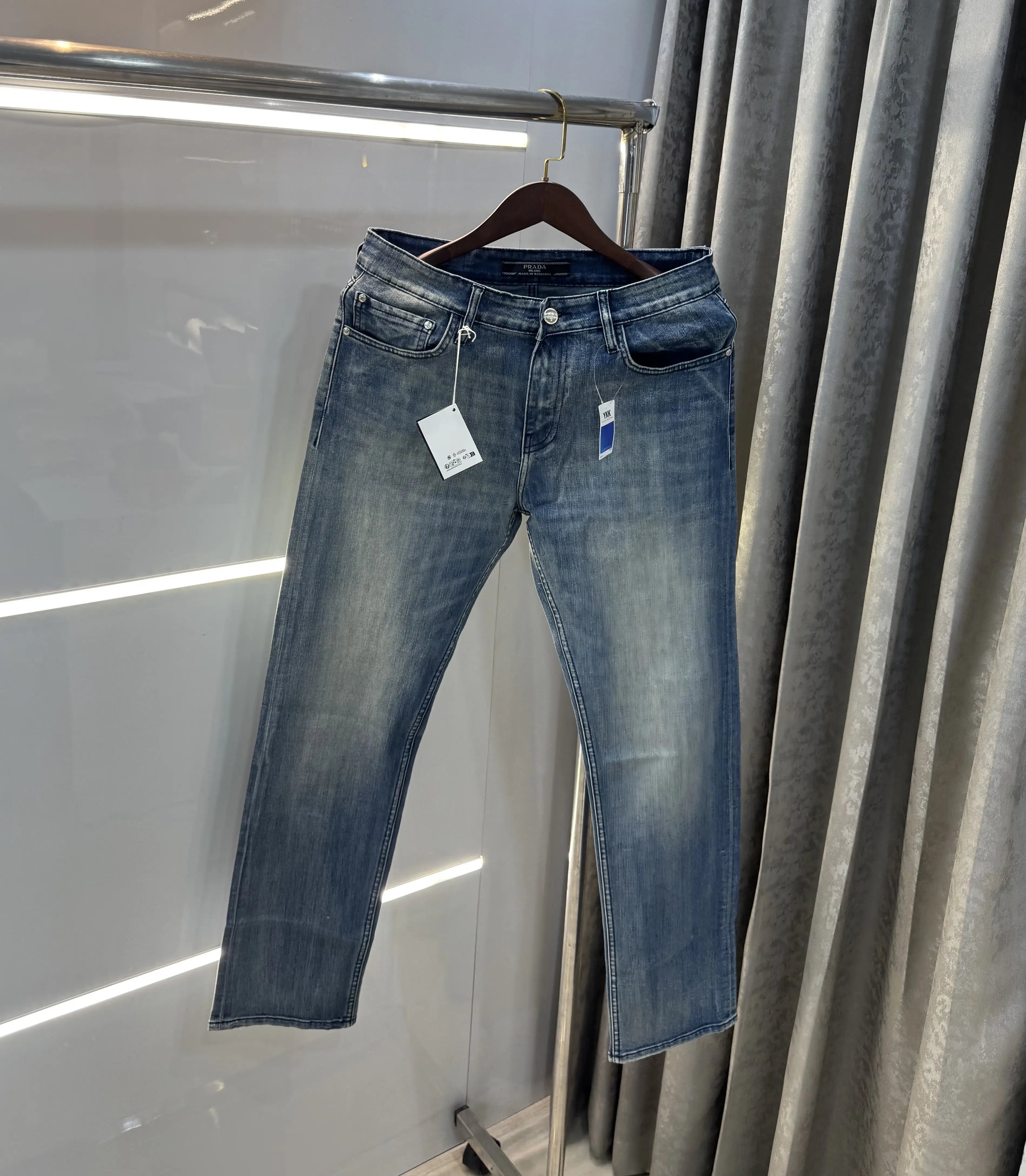 Prad a Milano Greenish Imported Premium Denim