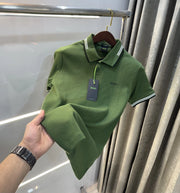 Hugo  Bos s Green Logo Work Premium Polo T-shirt