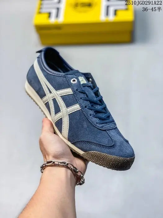 *onitsuka tiger MEXICO 66 SD IRON NAVY CREAM (413
