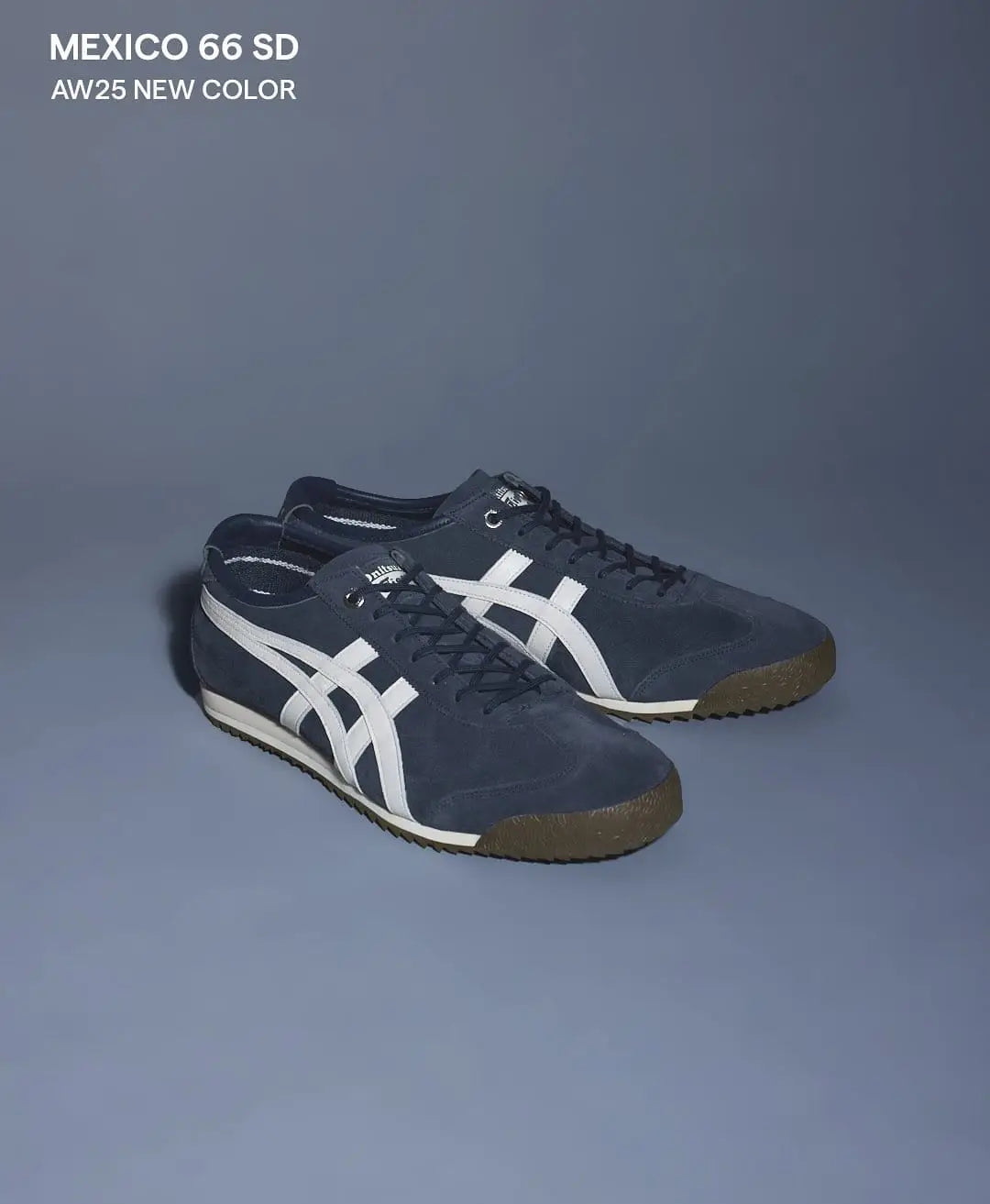 *onitsuka tiger MEXICO 66 SD IRON NAVY CREAM (413