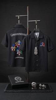 Chrome Hearts Black Designer Premium Shirt