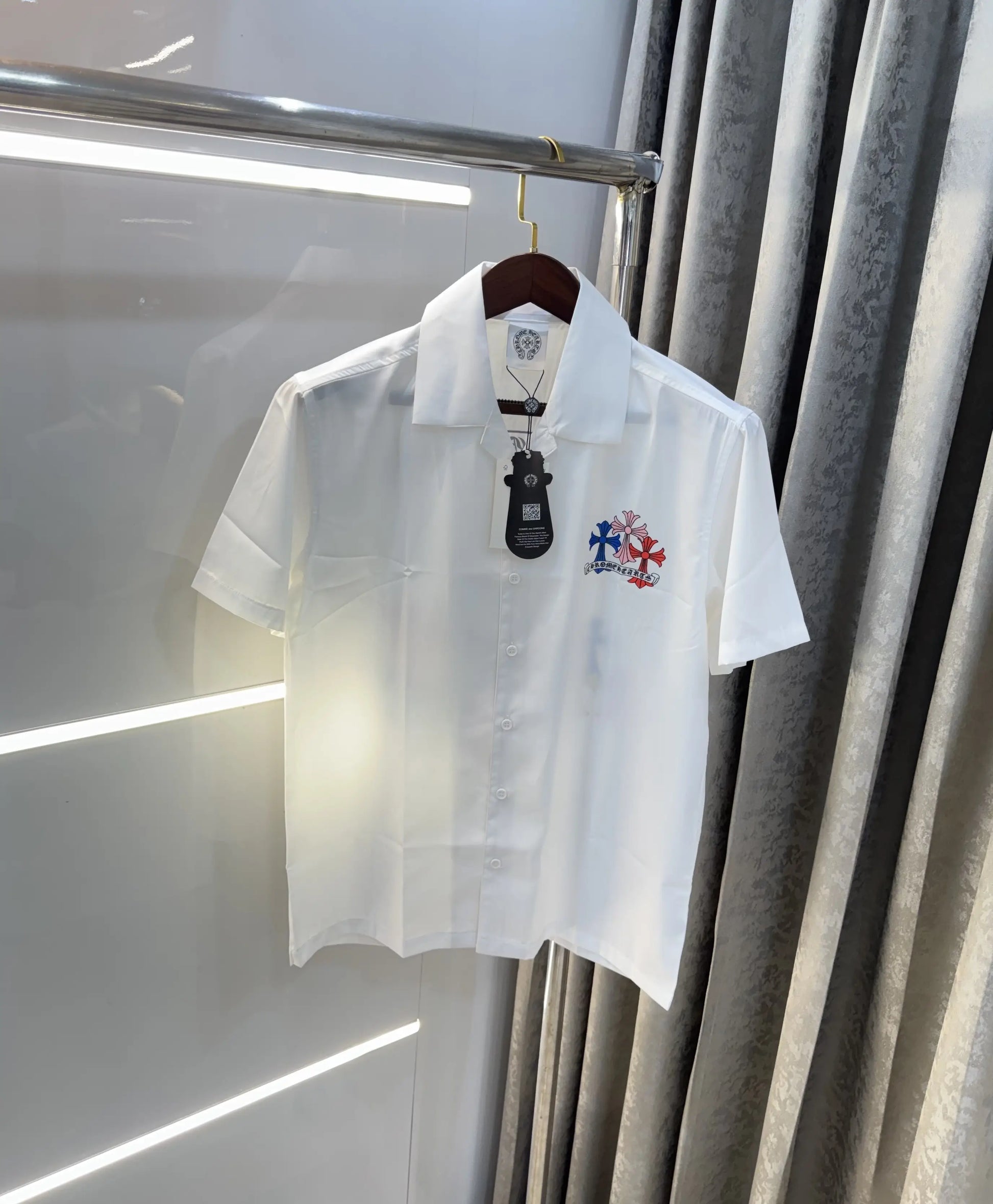 Chrome Hearts White Designer Premium Shirt
