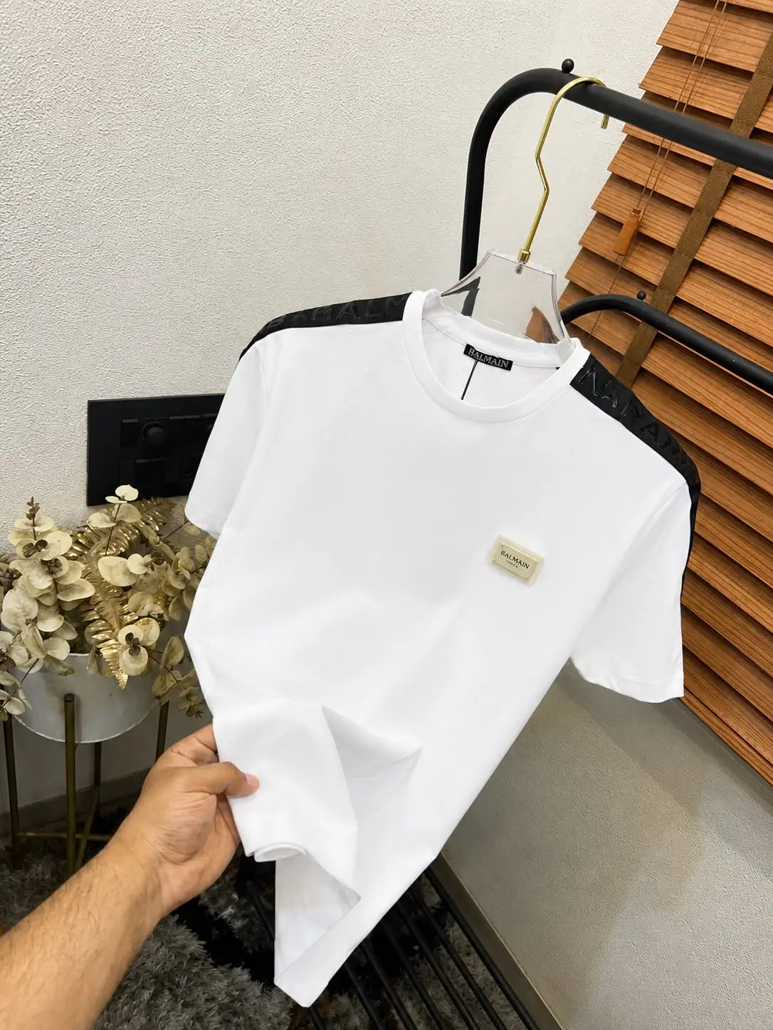 Balmai_n Paris Imported Very Premium Classic Round Neck T-shirt (DN 532)