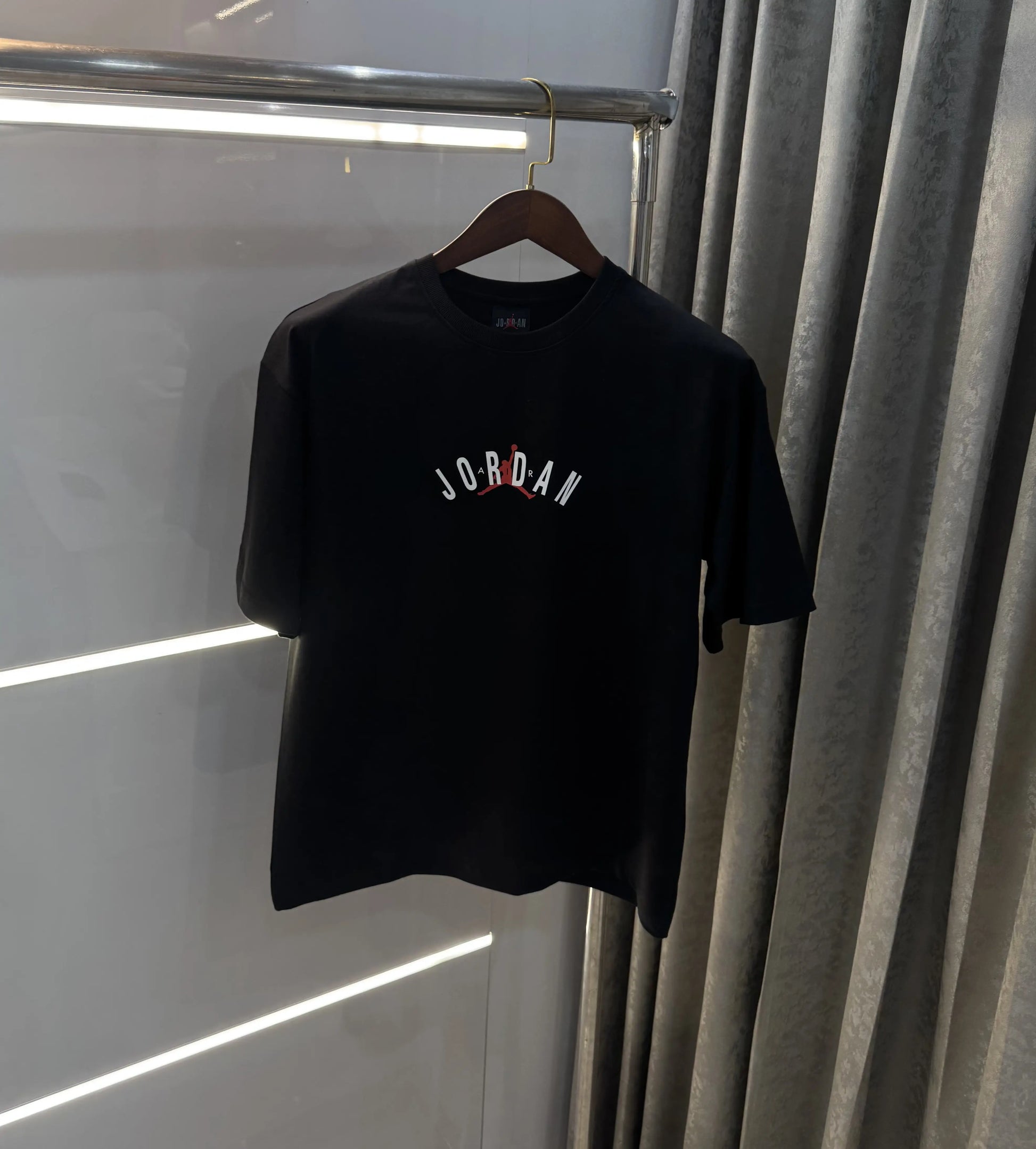 Air Jordan Black Back Print Imported Oversized T-Shirt