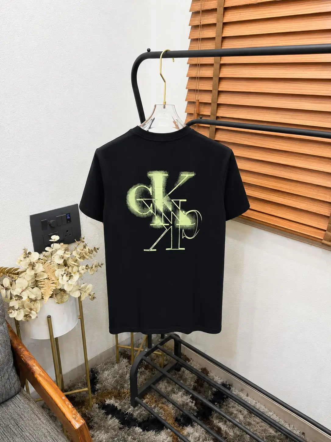 Calvin Klei_n Printed Premium Round Neck T-shirt (DN 531)