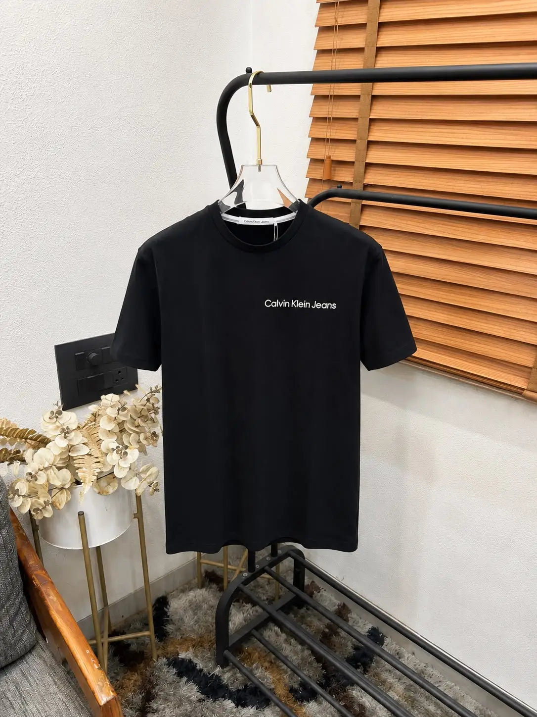 Calvin Klei_n Printed Premium Round Neck T-shirt (DN 531)