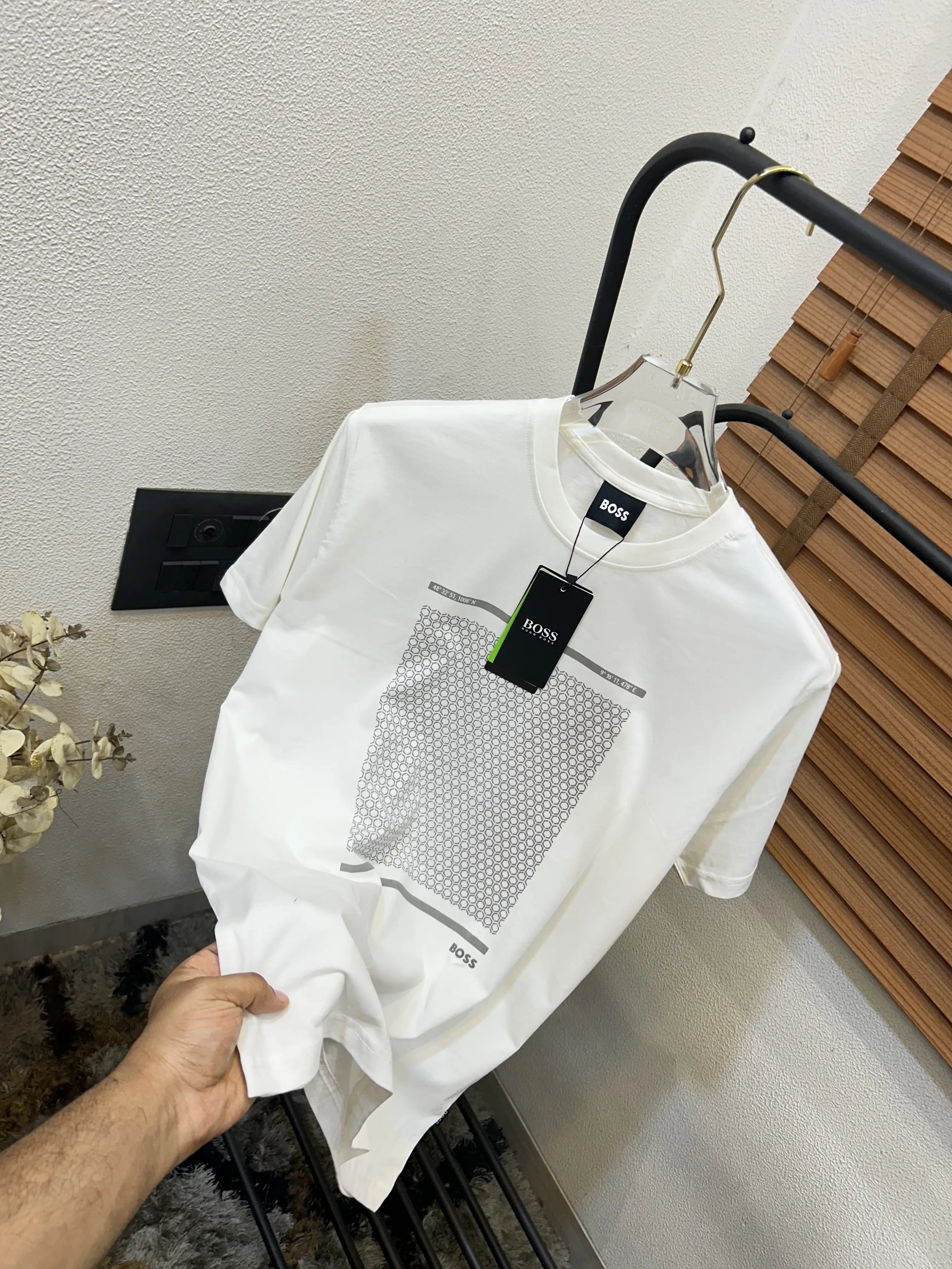 Bos_s Printed Premium Round Neck T-shirt (DN 642)