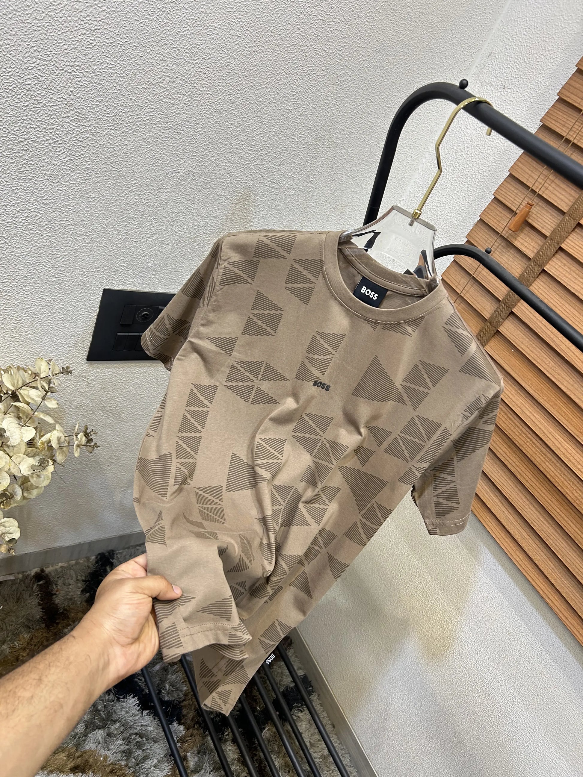 Bos_s Printed Premium Round Neck T-shirt (DN 642)