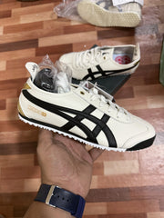 ONITSUKA TIGER MEXICO 66 CREAM BLACK GOLD (WITH PATOU KEYCHAIN AND 3 EXTRA LACES