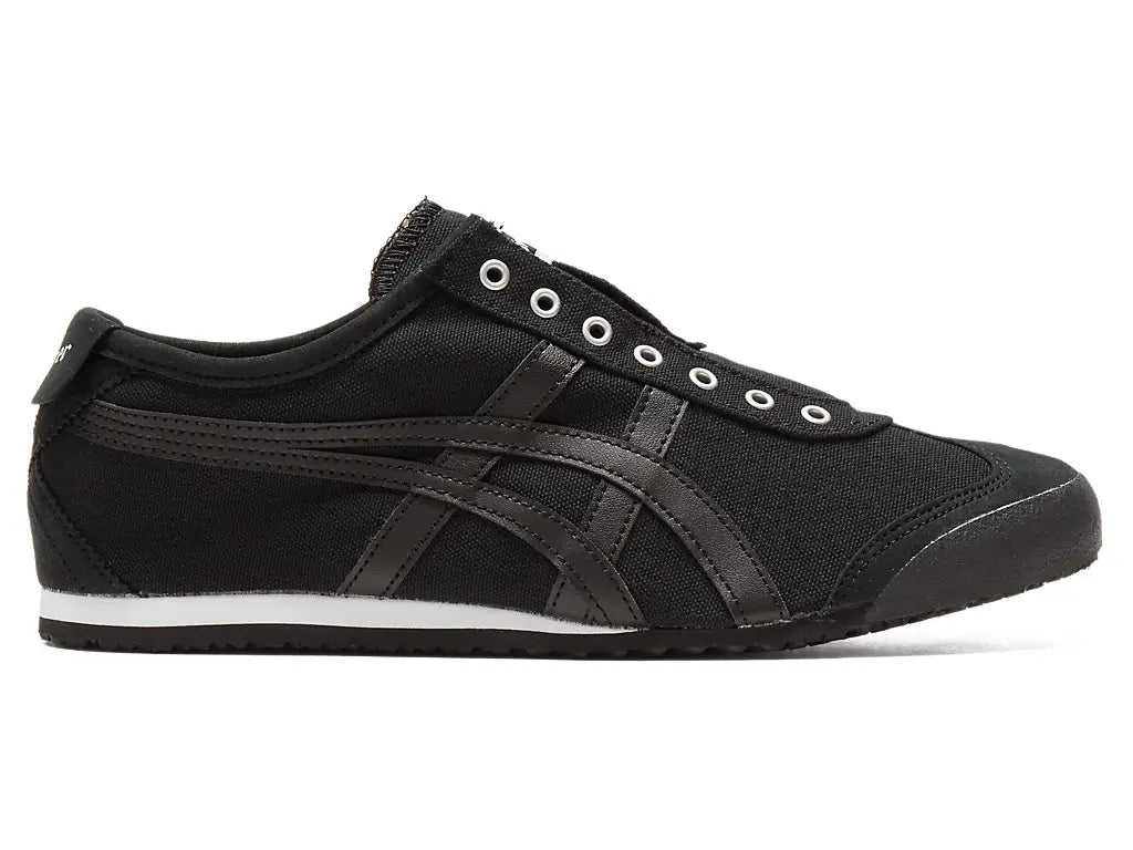 ONITSUKA TIGER MEXICO 66 ALL BLACK SLIP ON