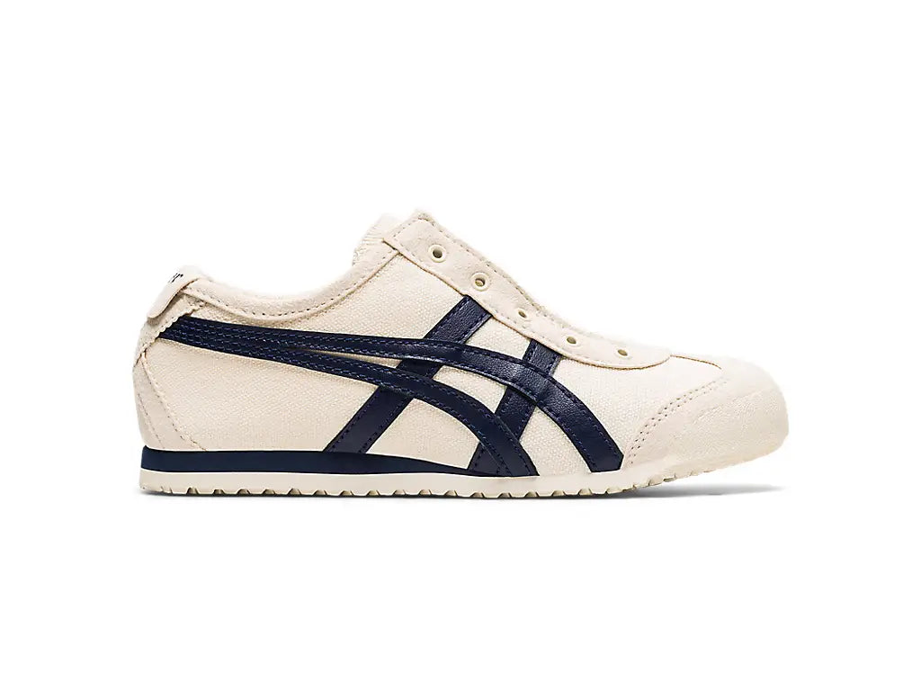 ONITSUKA TIGER MEXICO 66 CREAM BLUE SLIP ON