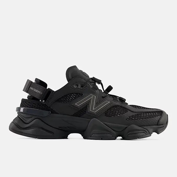NEW BALANCE 9060 MULE ALL BLACK