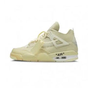 AIR JORDAN RETRO 4 OFF WHITE SAIL WITH KEYCHAIN