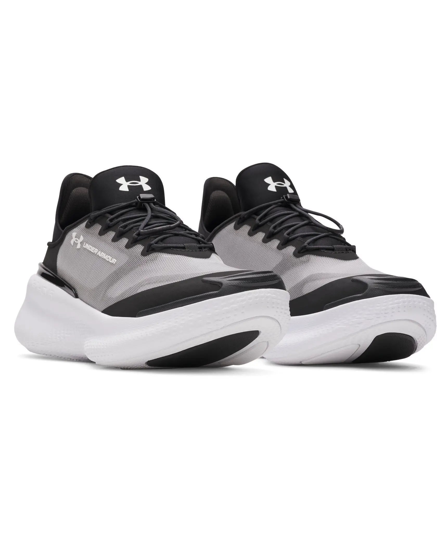 UNDER ARMOUR NOVA SLIP SPEED BLACK/WHITE