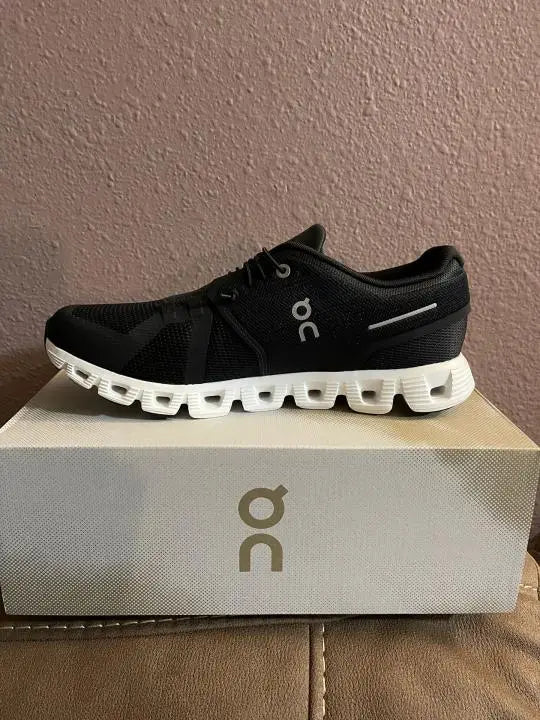 On Cloud Running 6 Coast Black White