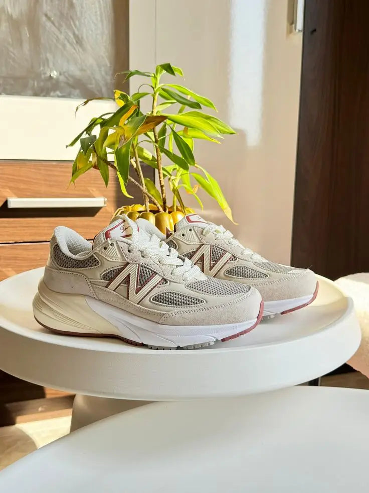 New balanc e 990 Beige Loro Piana Suede Quality With Accessories