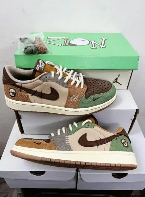 Nik e JORDAN 1 RETRO LOW OG ZION WILLIAMSON Suede Quality