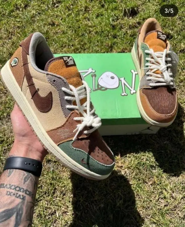 Nik e JORDAN 1 RETRO LOW OG ZION WILLIAMSON Suede Quality