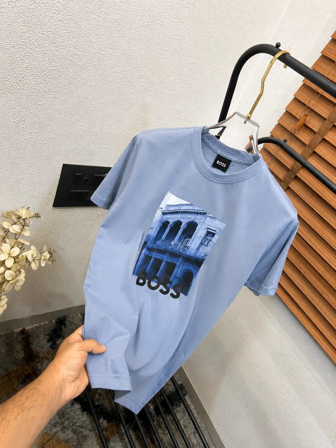 Bos_s Printed Premium Round Neck T-shirt (DN 642)