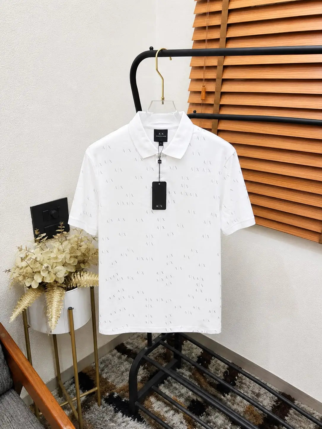 Arman_i Exchange All Over AX Printed Imported Premium Polo T-shirt (DN 524)