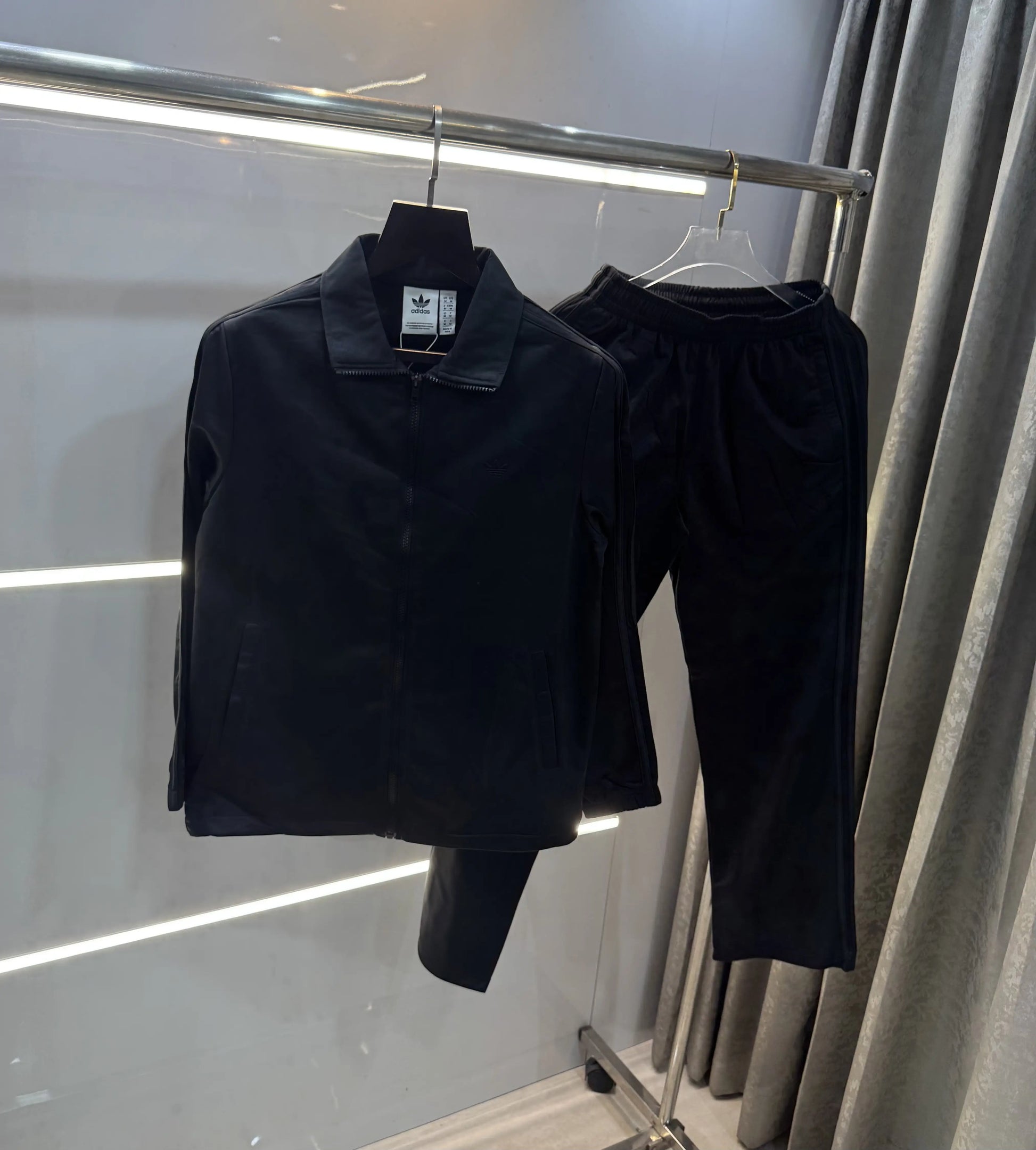 Adida s Black Logo Work Premium Tracksuit