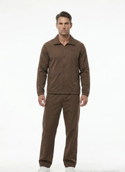 Adida s Brown Logo Work Premium Tracksuit