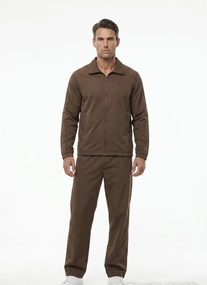 Adida s Brown Logo Work Premium Tracksuit