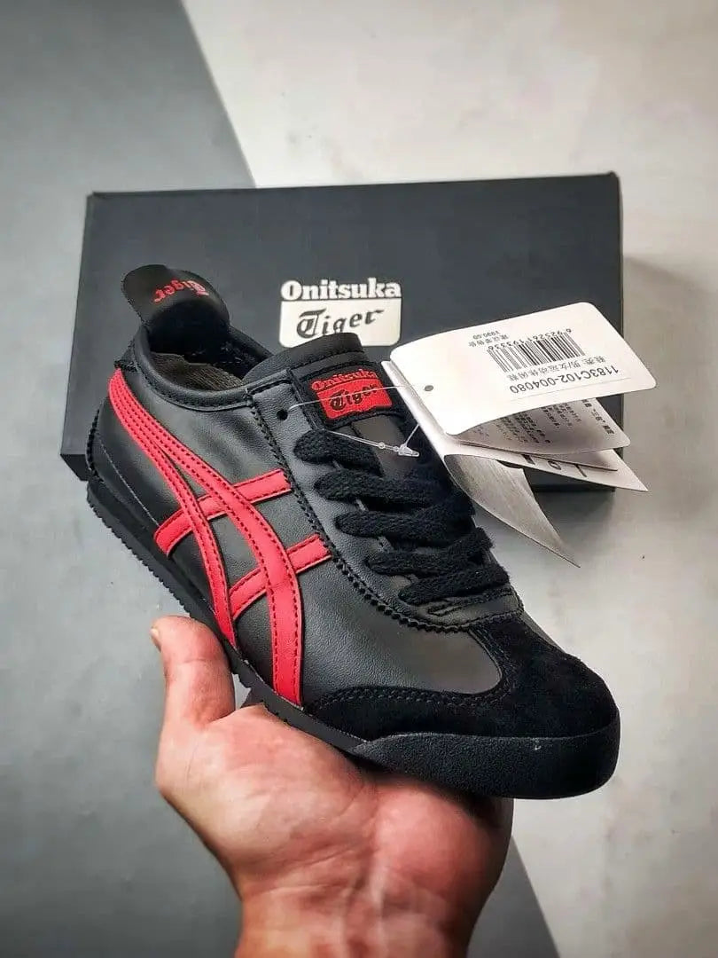 Onitsuk a tiger Mexico 66 Black Classic Red fixx