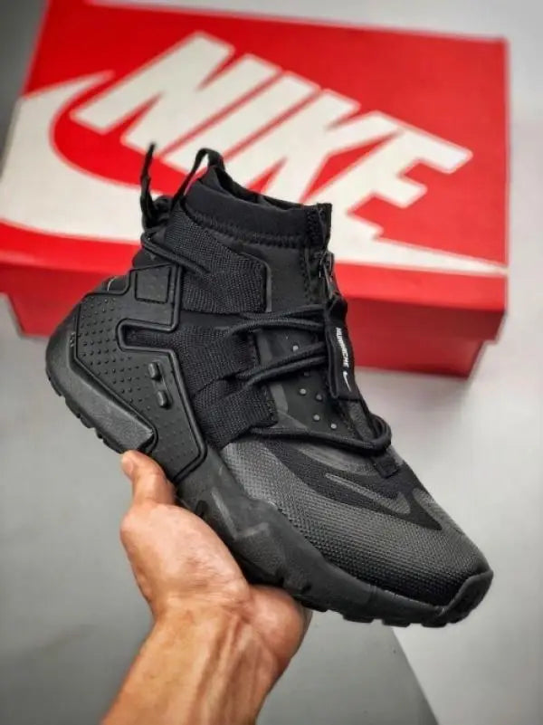 Nik e Huarache Gripp Gs Triple Black