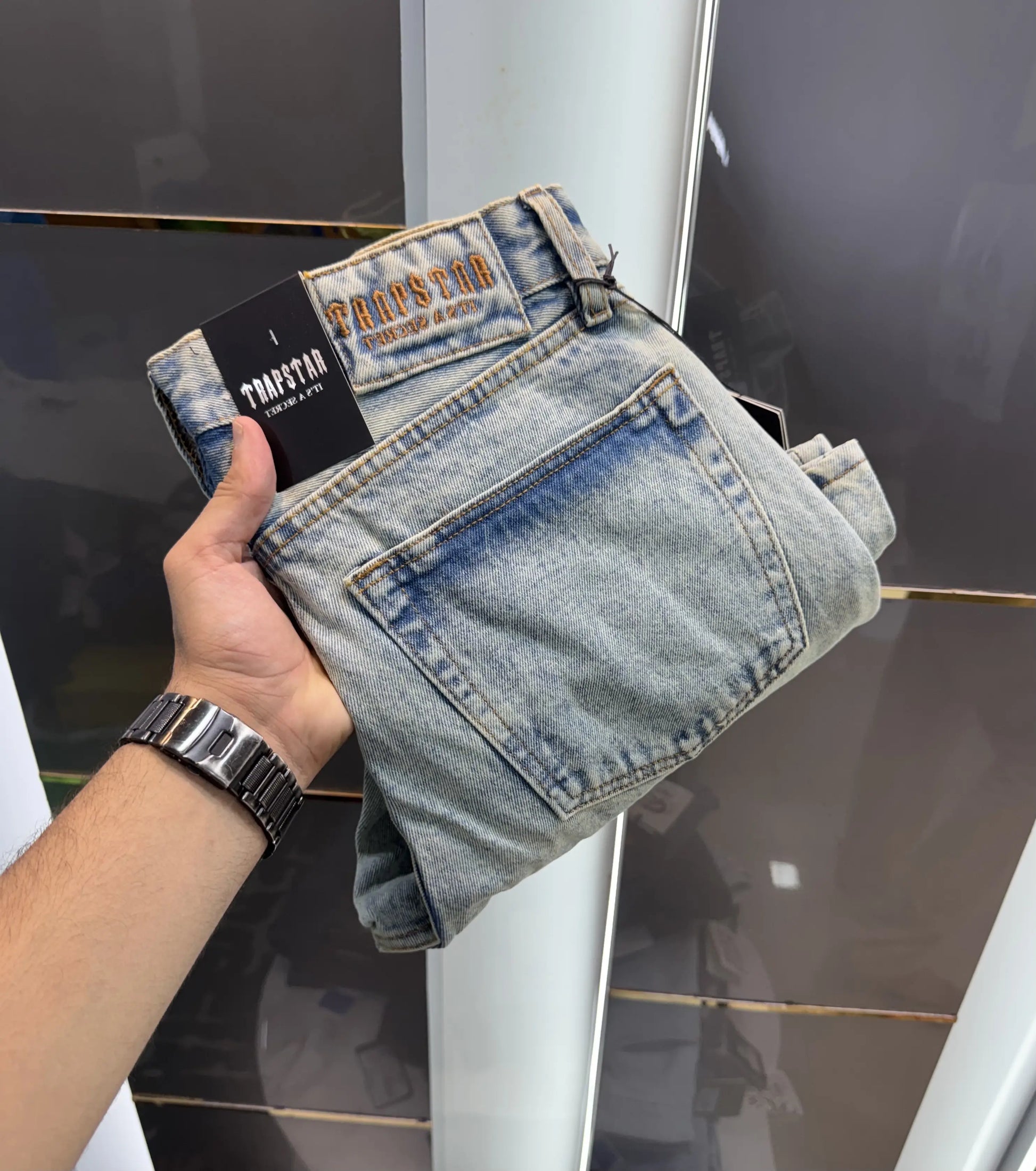 Trapstar Greenish Imported Premium Denim