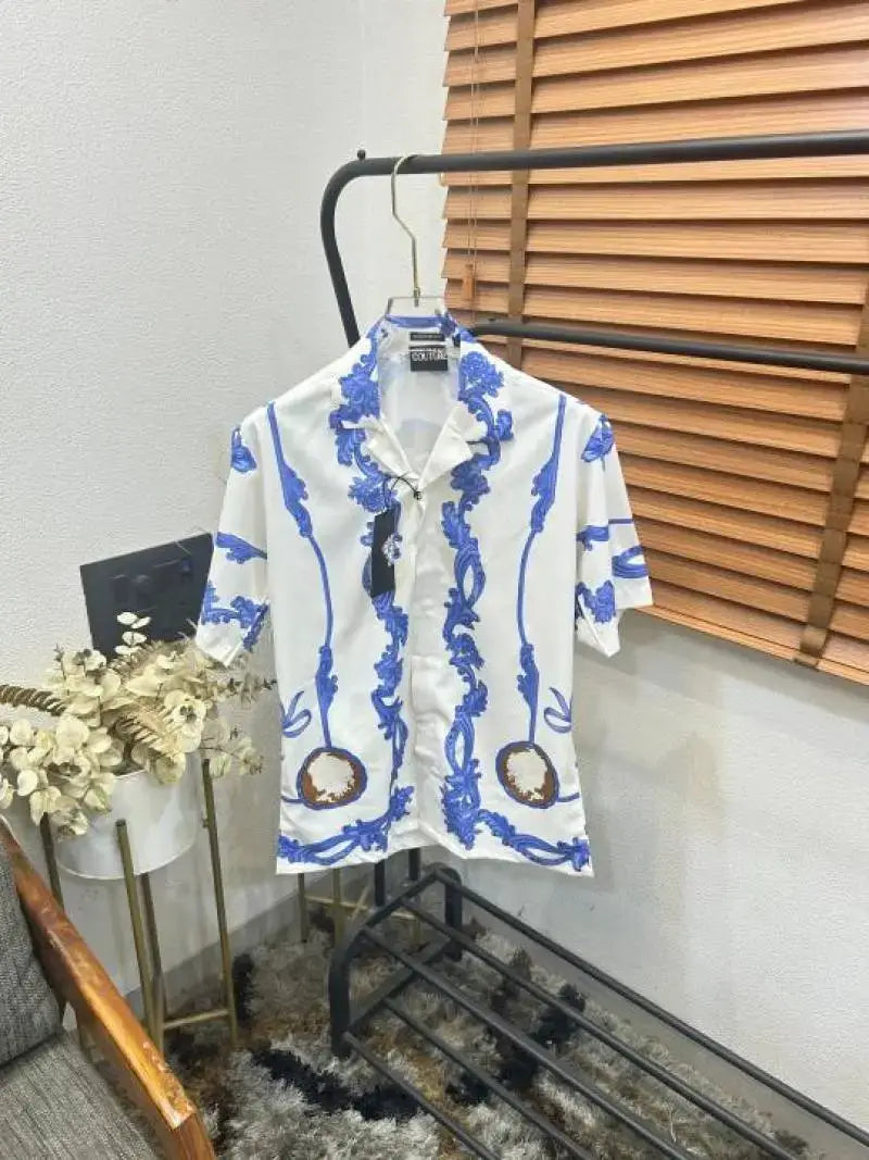 Versac_e Couture Imported Printed Extra Premium Cord Set (DN 523)
