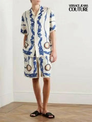 Versac_e Couture Imported Printed Extra Premium Cord Set (DN 523)