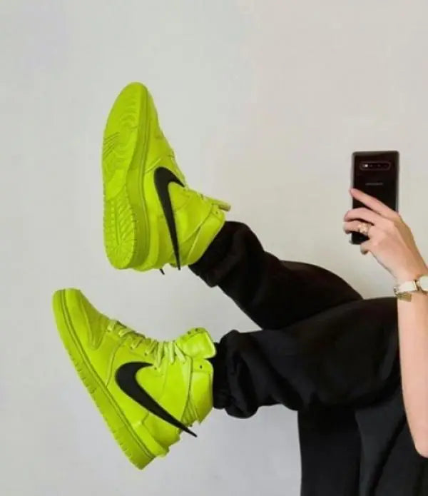 Nik e Ambush Dunk High Volt Green