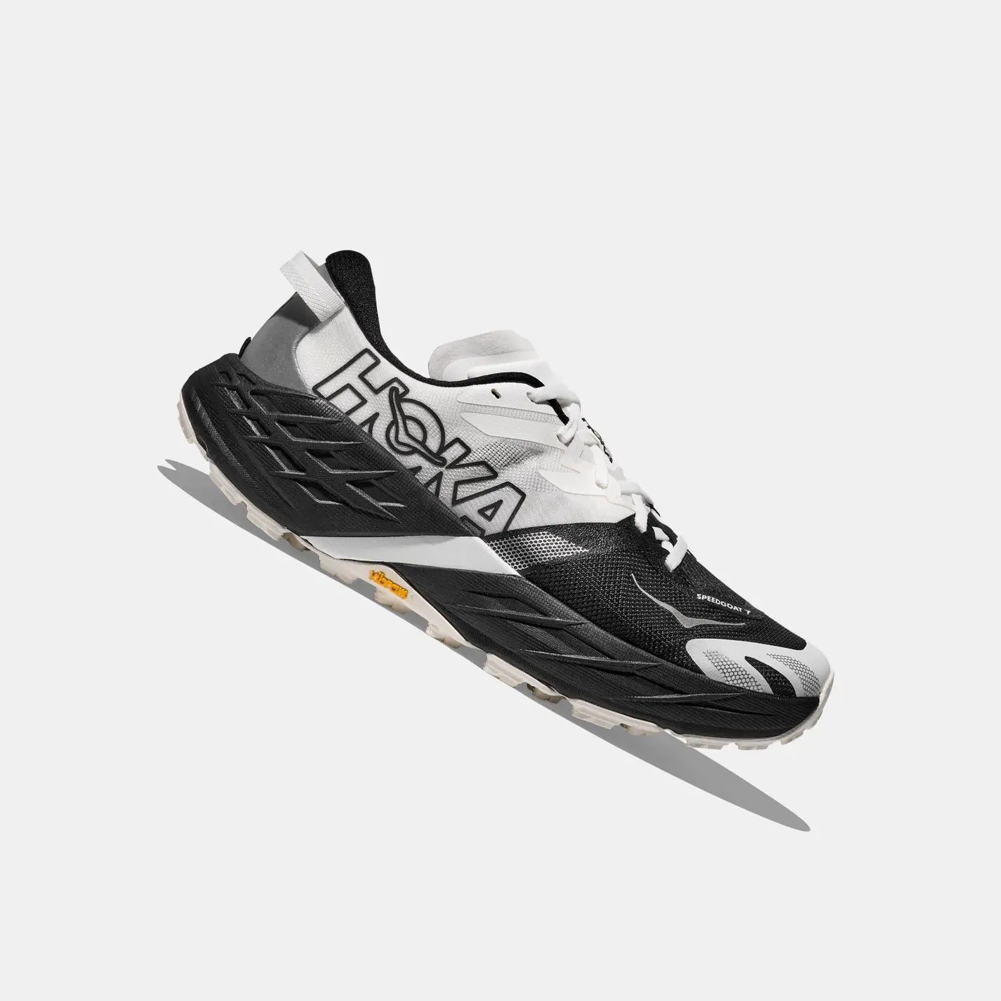 Hoka Speedgoat 7 Trail  Trainers White Black 