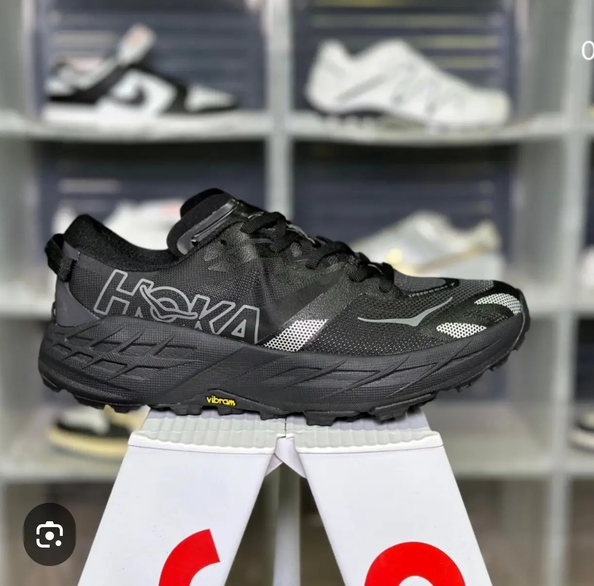 Hoka Speedgoat 7 Black Outer Orbit