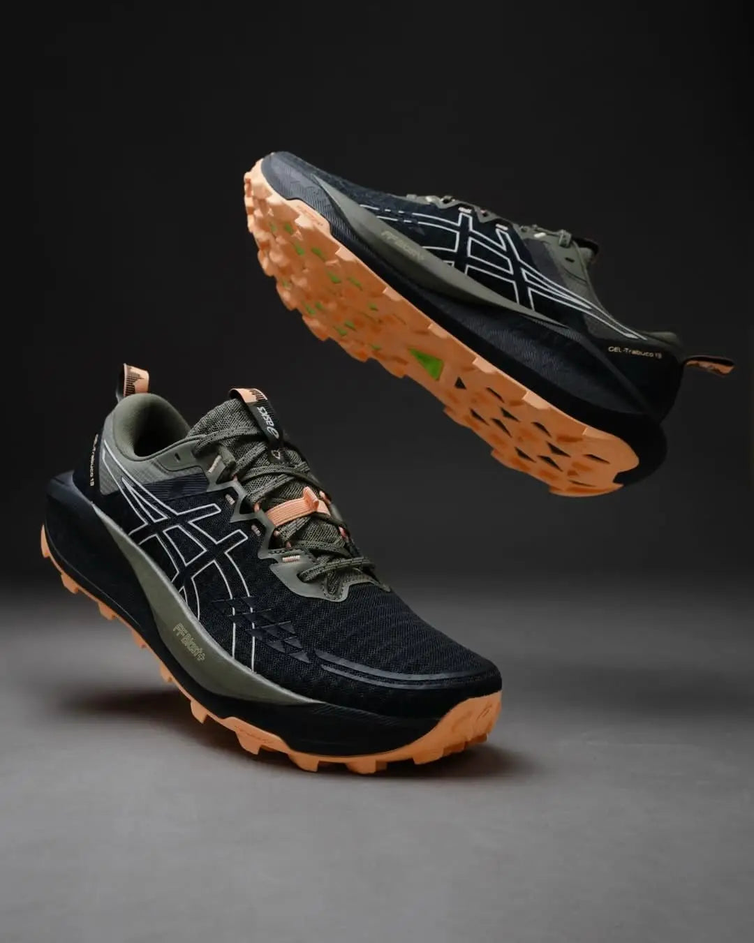 Asic s Gel Trabuco 13 black Cream 