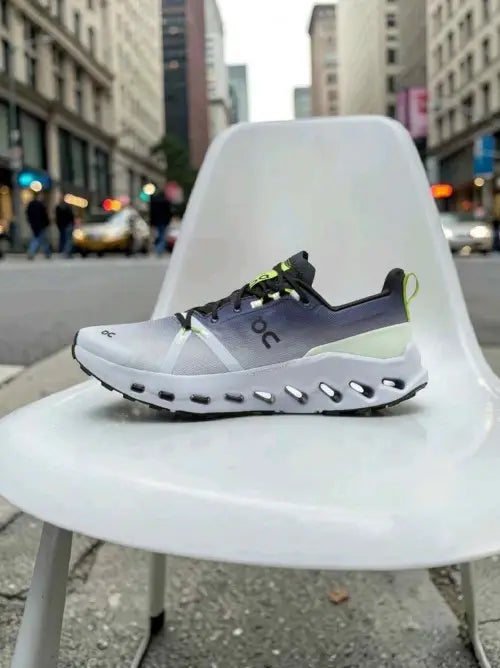 On Running Cloudsurfer Trail Waterproof Black Heather