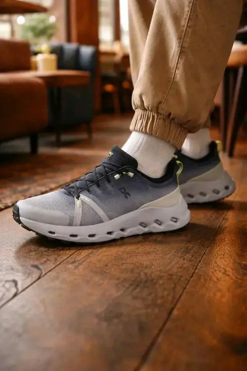 On Running Cloudsurfer Trail Waterproof Black Heather