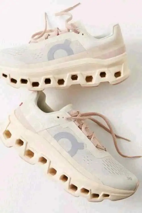 On CloudMonster Women Moon Fawn for her