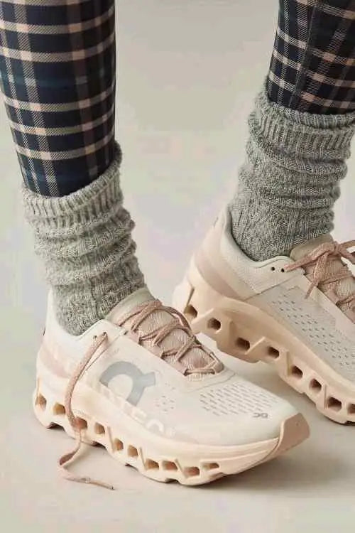 On CloudMonster Women Moon Fawn for her