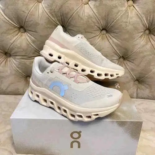 On CloudMonster Women Moon Fawn for her