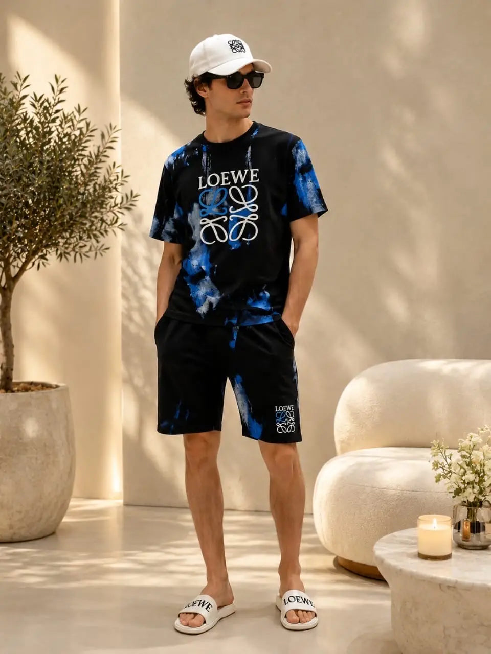 Loewe Black Logo Work Imported Cord Set